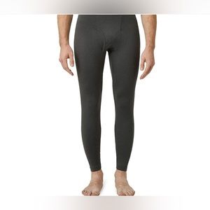 LAPASA MENS LINED BASE LAYER PANTS SIZE Large Gray